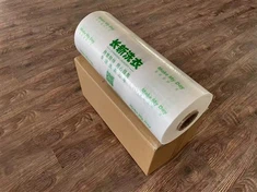 kantong plastik pembersih kering dalam gulungan